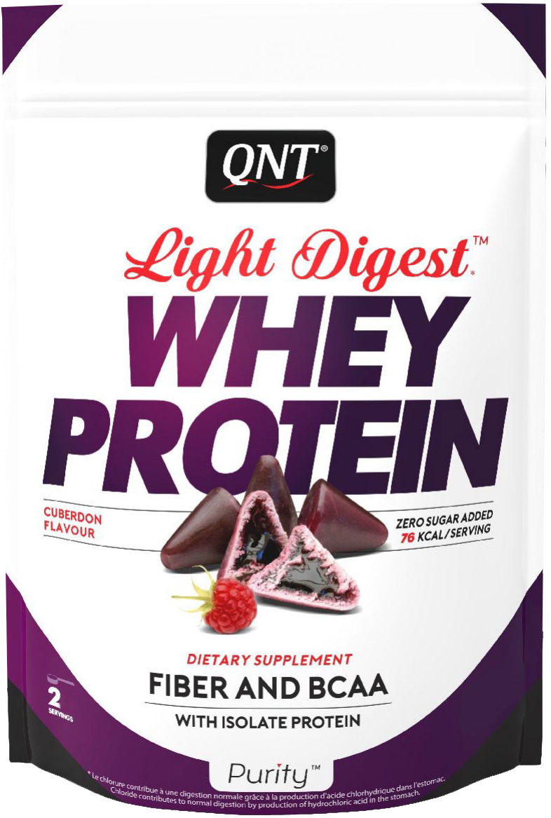 QNT Light Digest Whey Protein 40 G Biela čokoláda