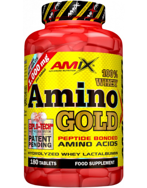 Amix 100% Whey Amino Gold 180 tablets | BodyWorld.eu