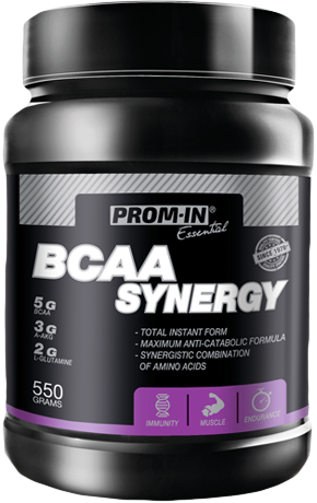 Prom-In Essential BCAA Synergy 550 G Pomaranč