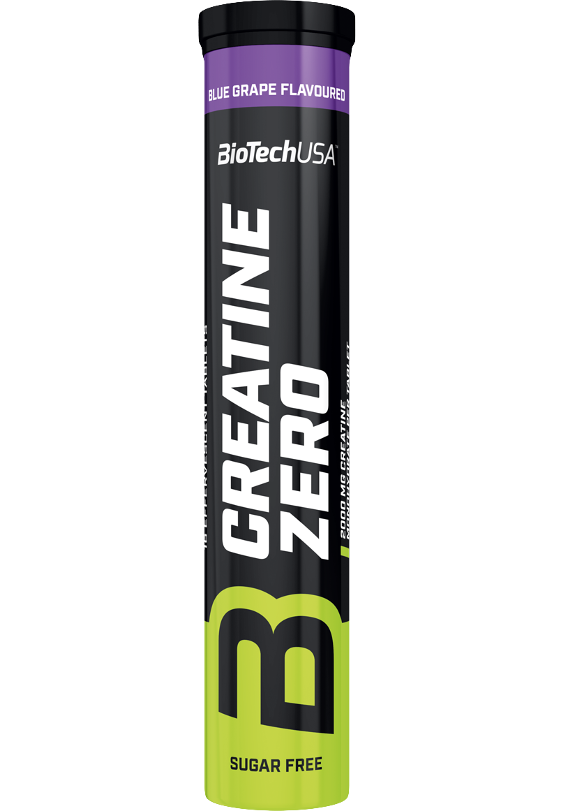 BioTech USA Creatine Zero 18 tabletta kék szőlő
