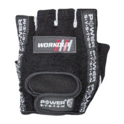 Power System Gloves Workout PS 2200 1 pair - black