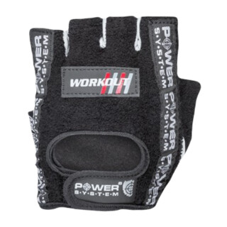 Power System Gloves Workout PS 2200 1 pari - musta
