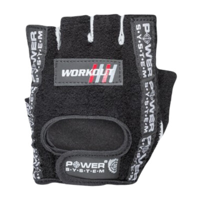 Power System Gloves Workout PS 2200 1 Paar - schwarz