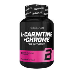 BioTech USA L-Carnitine + Chrome For Her 60 kapslí