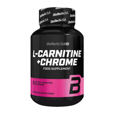 BioTech USA L-Carnitine + Chrome For Her 60 kapszula