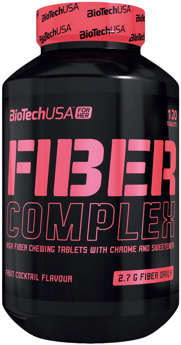 BioTech USA Fiber Complex For Her 120 tablets fruit cocktail