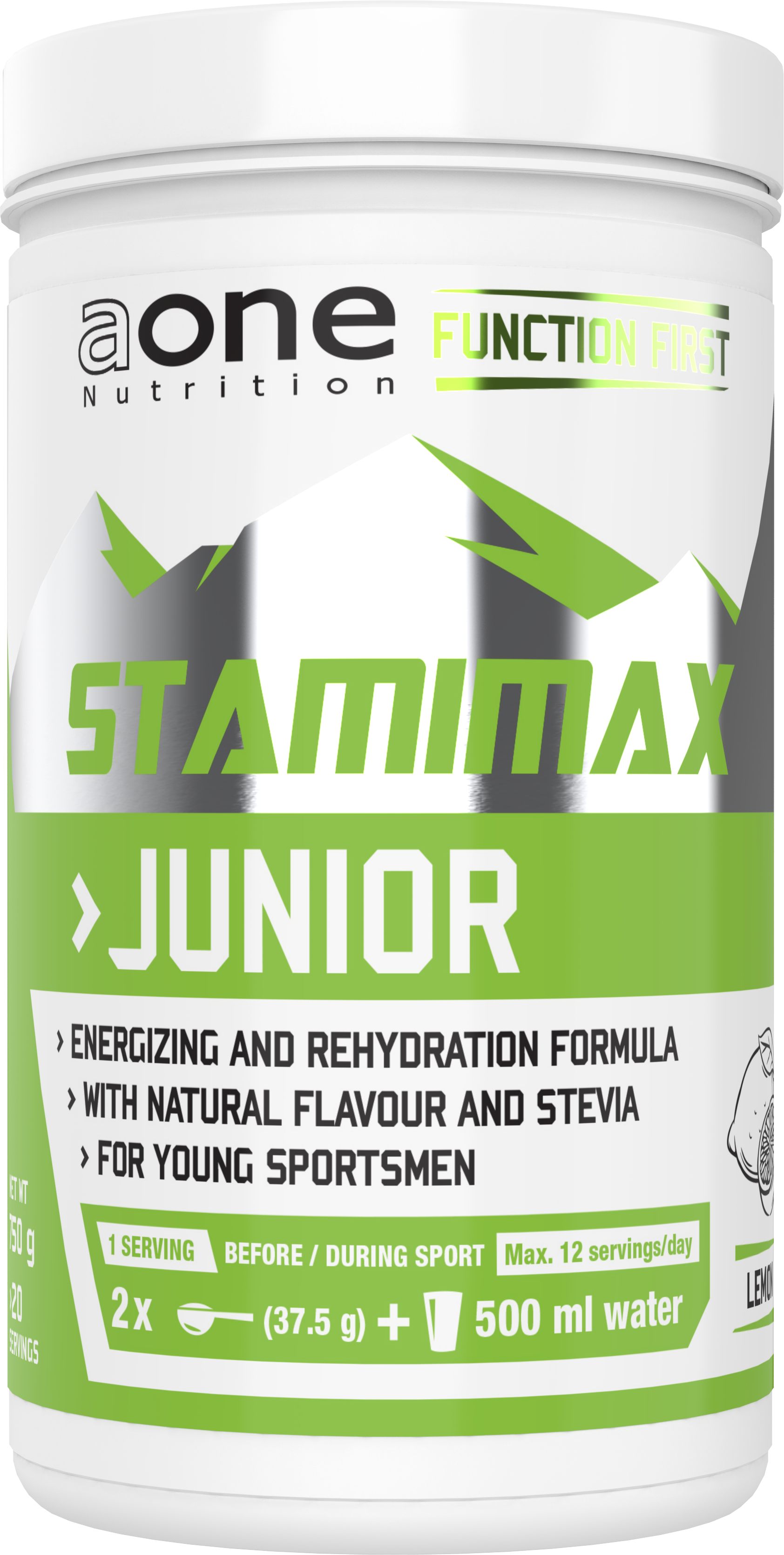 Aone Nutrition Stamimax Junior 750 G Citrón