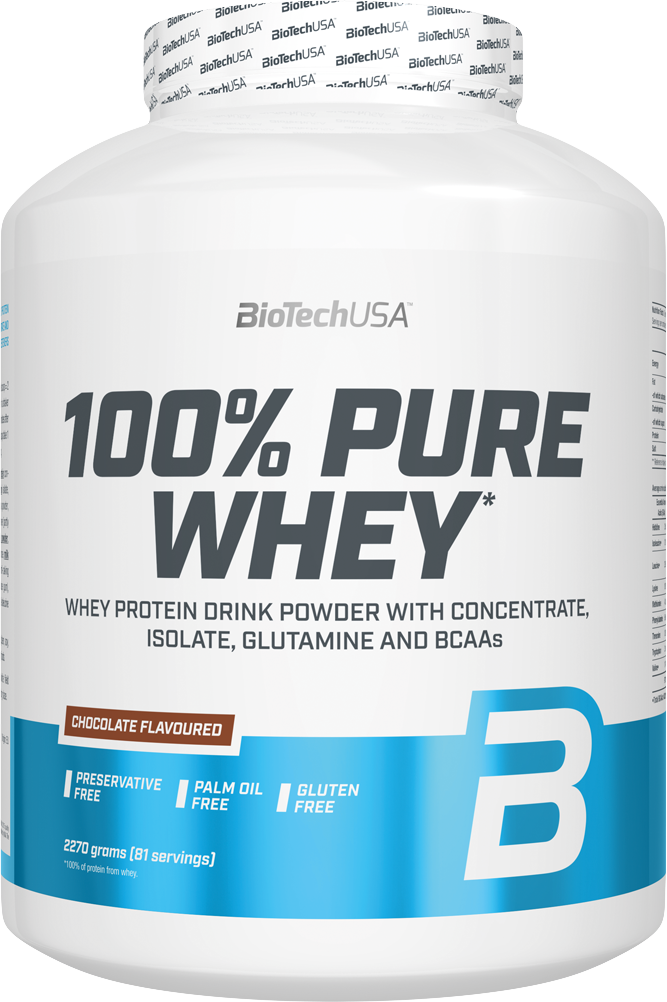 BioTech USA 100% Pure Whey 2270 g cookies&cream