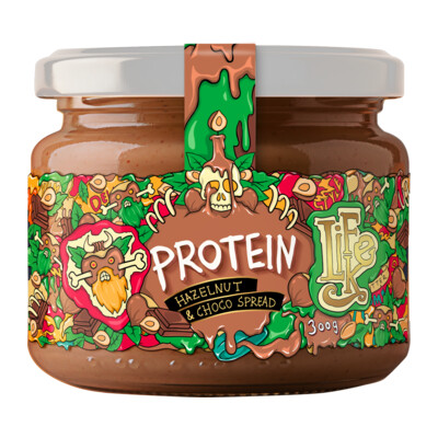 LifeLike Proteínovo-lieskovoorieškové maslo s čokoládou 300 g