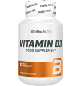 BioTech USA Vitamin D3 60 tablets