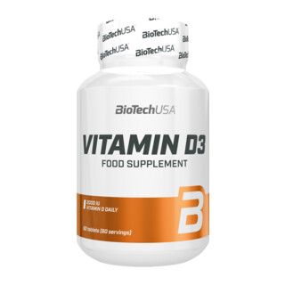 BioTech USA Vitamin D3 60 tablets