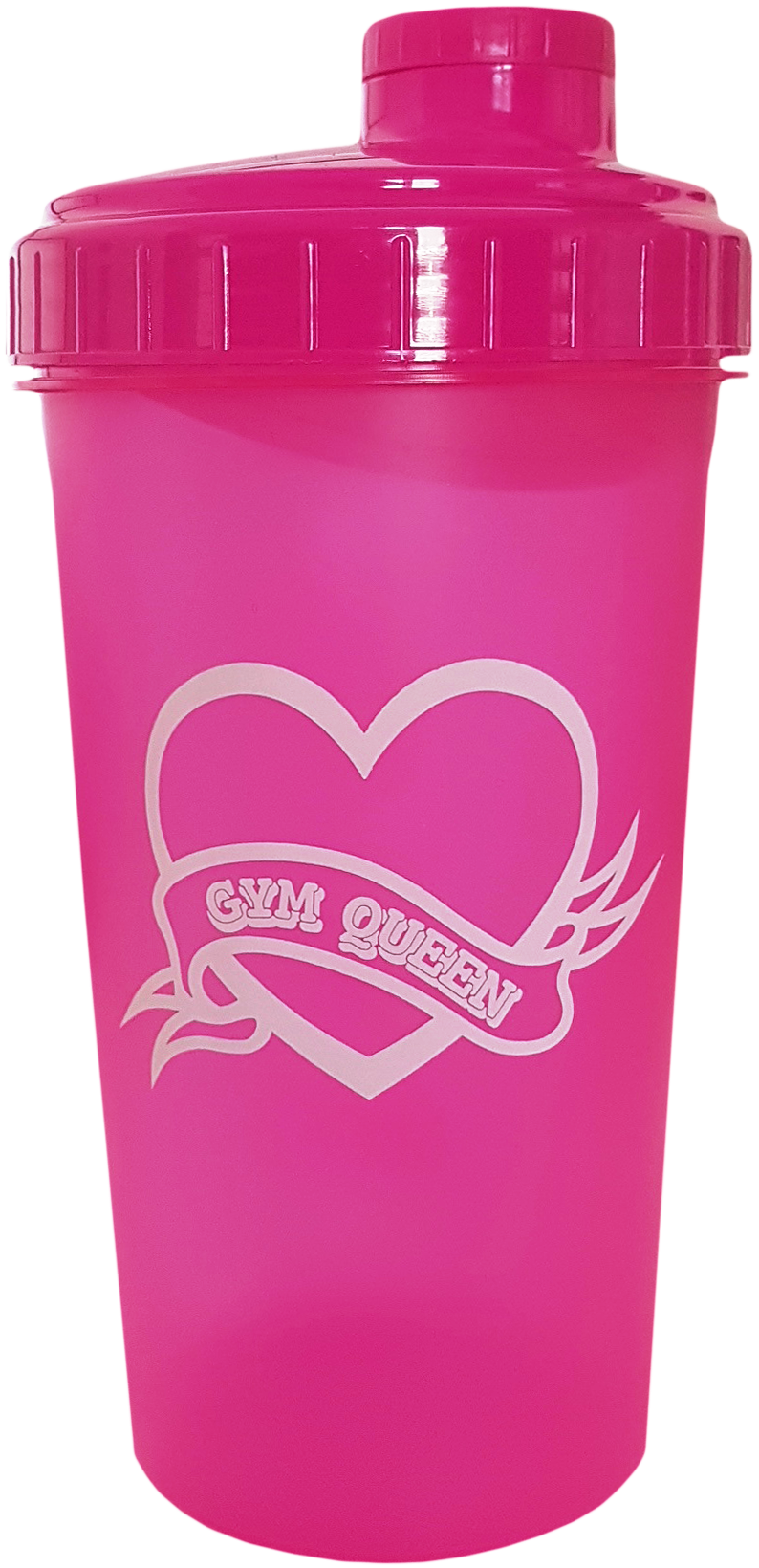 Scitec Nutrition Gym Queen Shaker 700 ml roz translucid