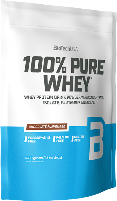 BioTech USA 100% Pure Whey 1000 g czekoladowe masło orzechowe