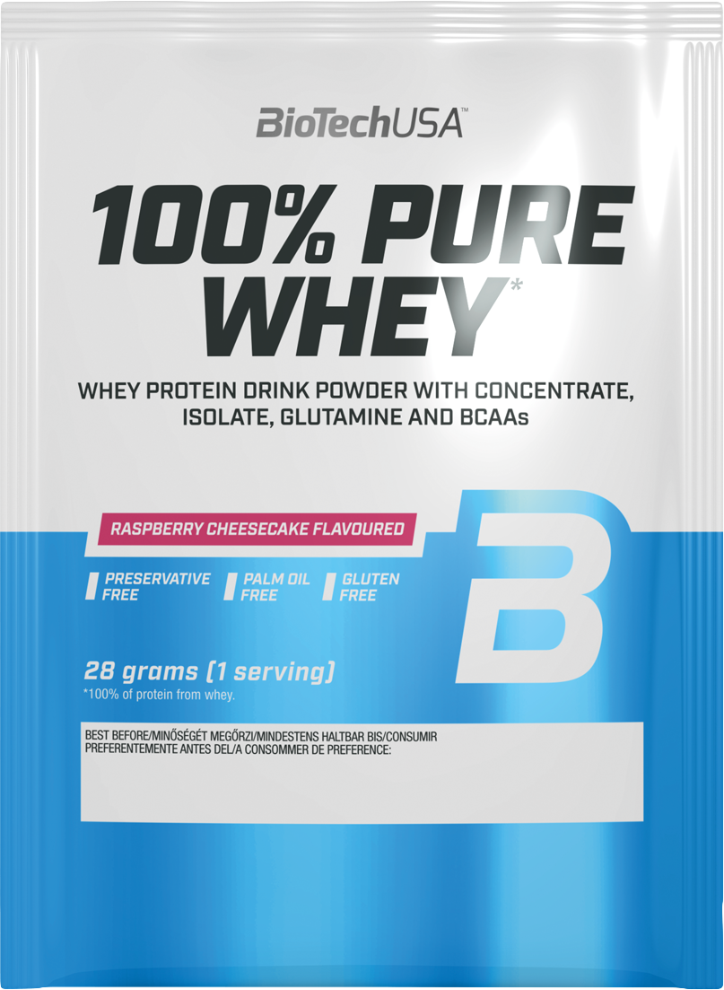 BioTech USA 100% Pure Whey 28 G Banán