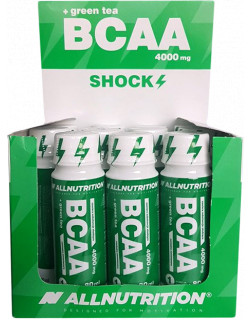 ALLNUTRITION BCAA SHOCK + Green Tea BOX 12 x 80 ml