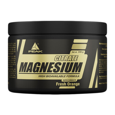 Peak Performance Magnesium Citrate 240 g
