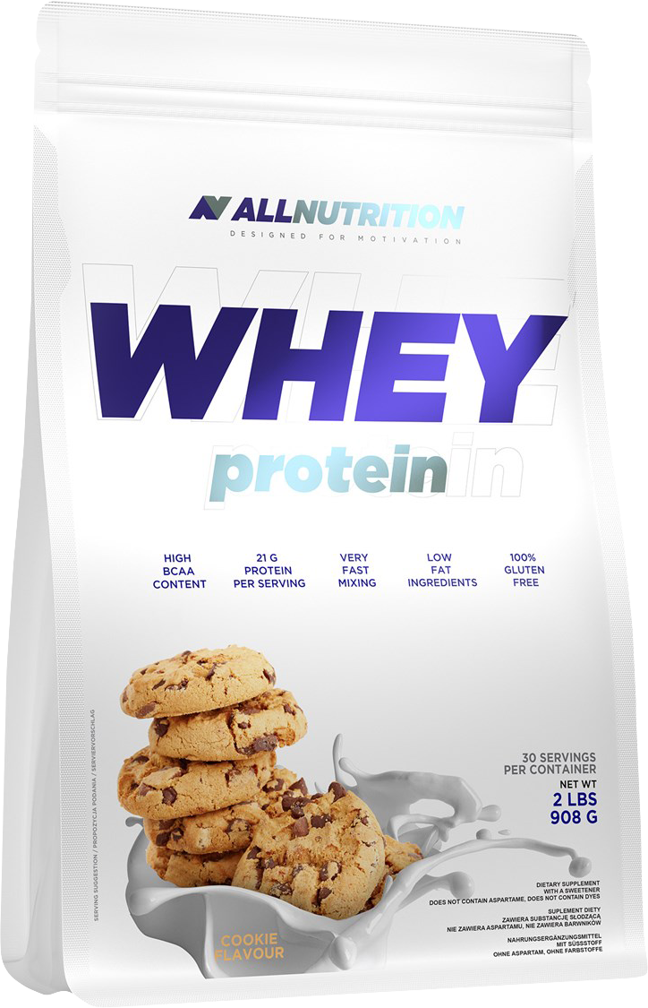 ALLNUTRITION Whey Protein 908 G čokoláda-cookie
