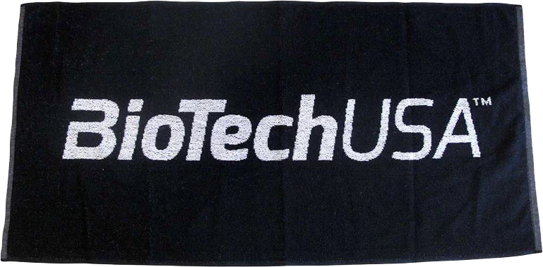BioTech USA Towel 100 x 50 cm noir