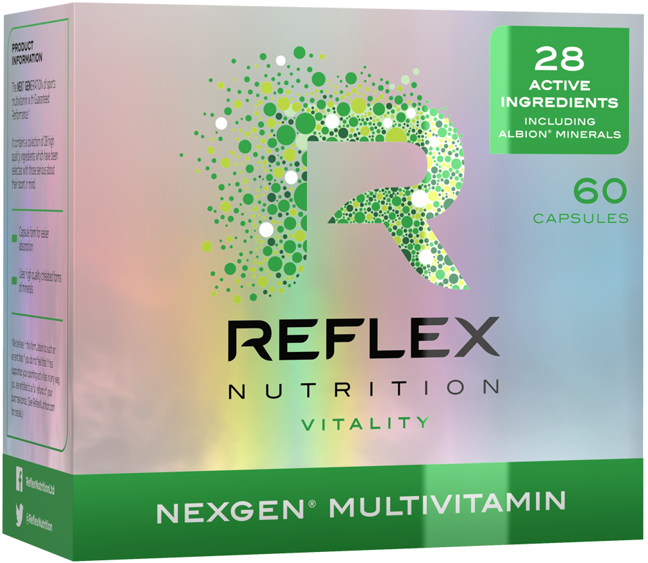 Reflex Nutrition Nexgen® Sports Multivitamin 60 kapslí BodyWorld.cz