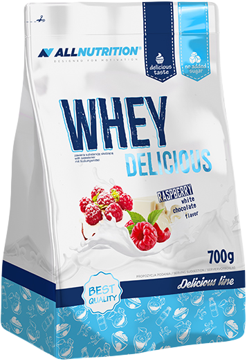 ALLNUTRITION Whey Delicious Protein 700 G Jahoda-vanilka