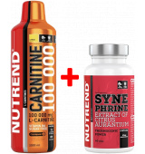 Nutrend Carnitine 100.000 1000 ml + Synephrine 60 kaps ZADARMO
