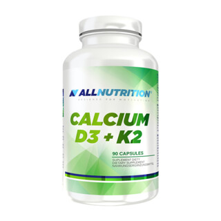 ALLNUTRITION Calcium D3 + K2 90 kapslí
