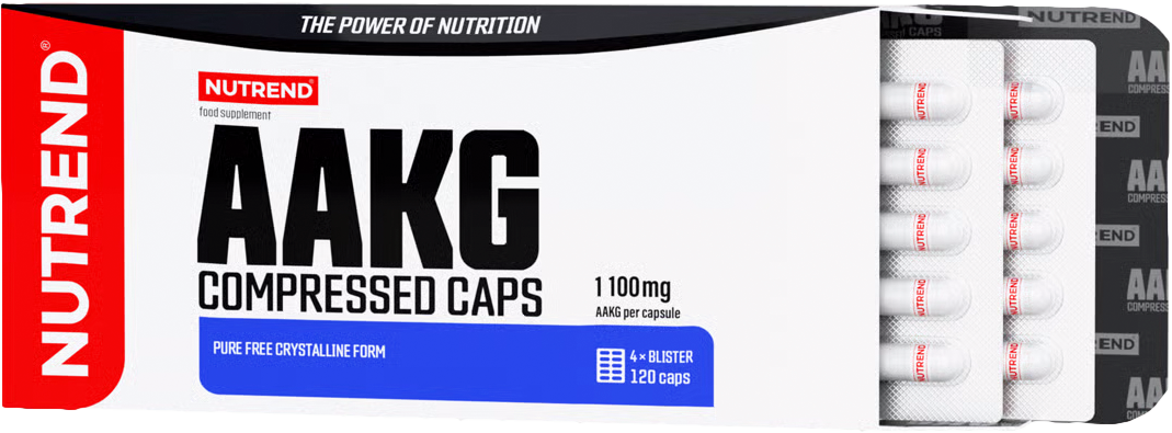 Nutrend AAKG Compressed Caps 120 kapsułek