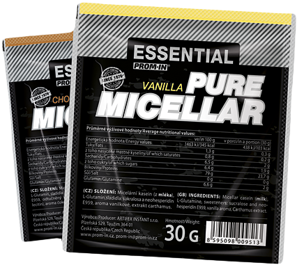 Prom-In Essential Pure Micellar 30 g baunilha