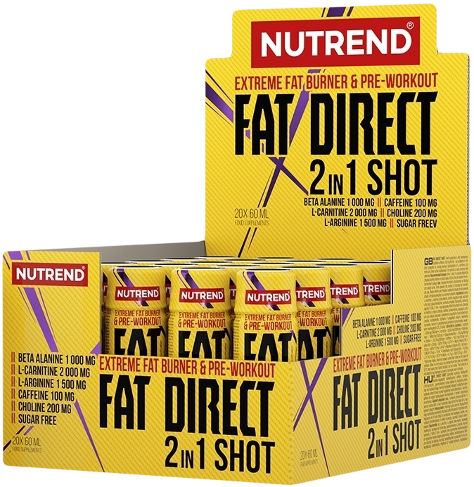 20x Nutrend Fat Direct Shot 60 ml