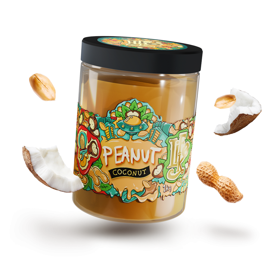 LifeLike Peanut Coconut butter 1000 g maapähkinä-kookos