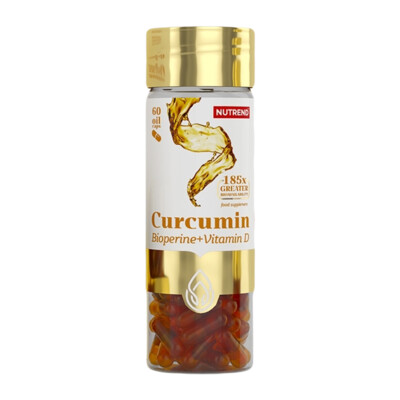 Nutrend Curcumin + Vitamín D 60 kapsúl