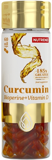 Nutrend Curcumin + Vitamín D 60 capsules