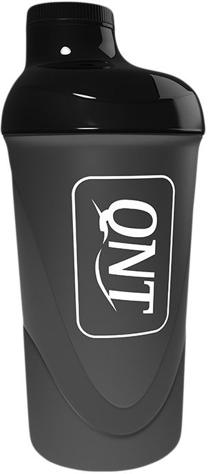 QNT We Build Champions Shaker 600 ml przezroczysty pomarańczowy