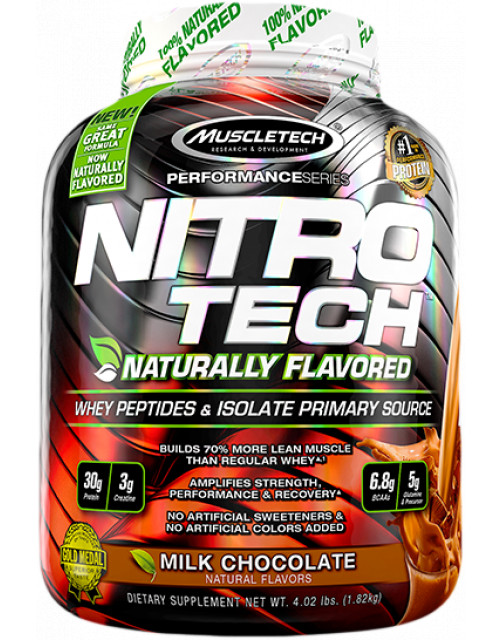 Nitro-Tech Naturally Flavored 1820 g