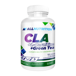 ALLNUTRITION CLA + L-Carnitine + Green Tea 120 kapslí