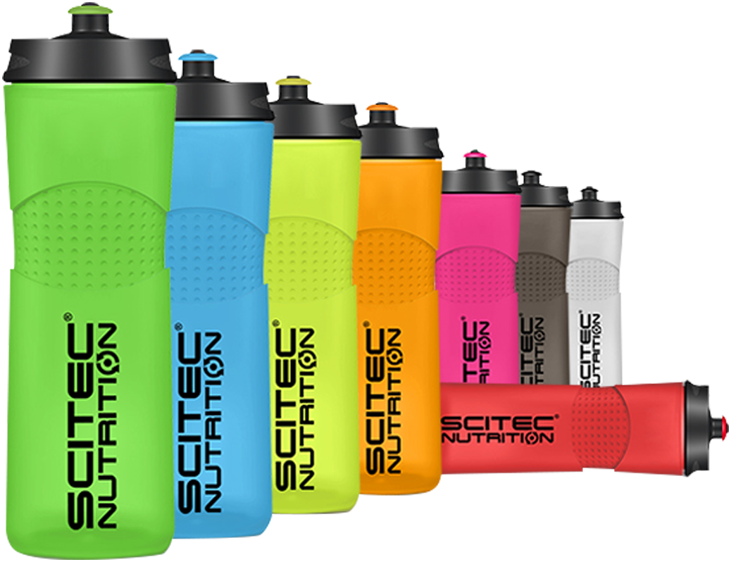 Scitec Nutrition Bike Bottle Bidon 650 ml διαφανής καπνός