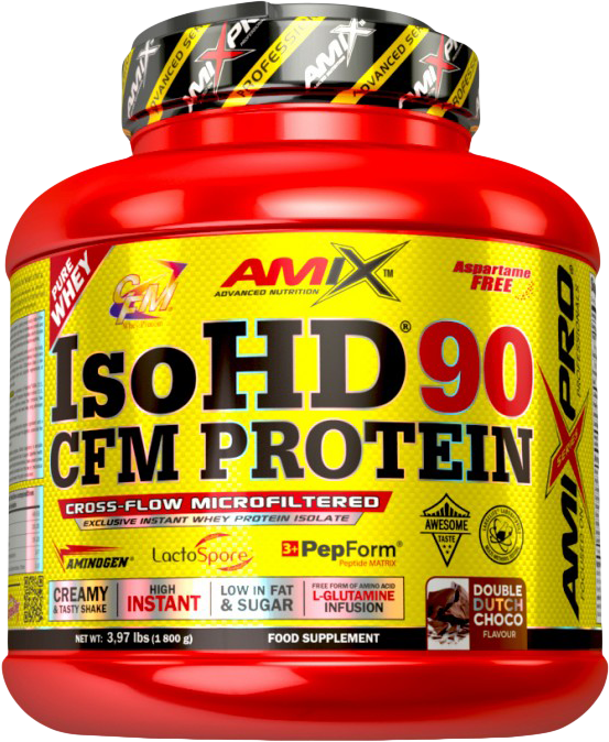 Amix IsoHD 90 CFM Protein 1800 g biela čokoláda