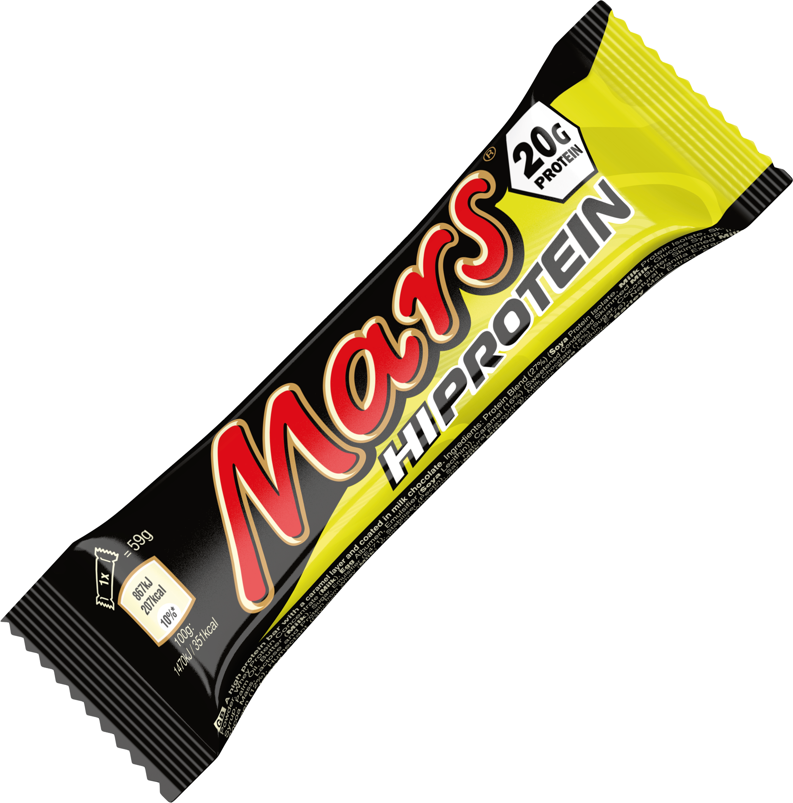 Mars Mars HiProtein Bar 59 g czekoladowo-karmelowy