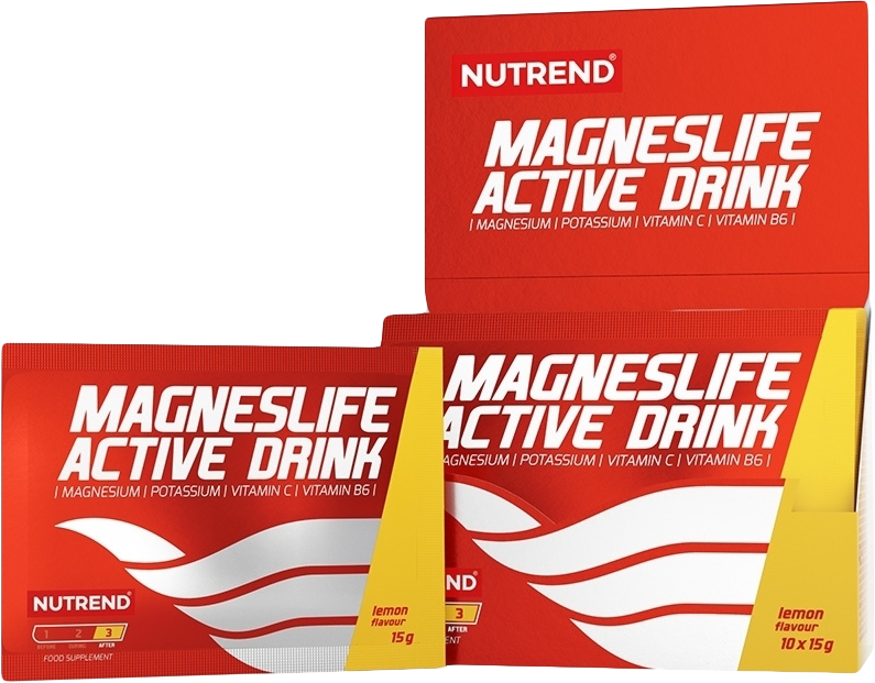 Nutrend Magneslife Active Drink 10 x 15 g Limone