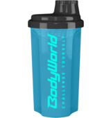 BodyWorld Shaker Challenge Yourself 700 ml cyan blue