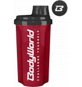 BodyWorld Shaker Challenge Yourself 700 ml červená