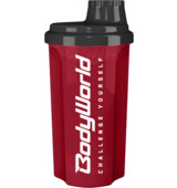 BodyWorld Shaker Challenge Yourself 700 ml wine red