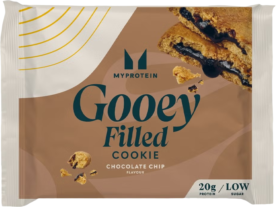 MyProtein Gooey Filled Protein Cookie 75 g čokoládové kousky