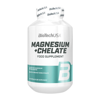 BioTech USA Magnesium + Chelate 60 kapsúl