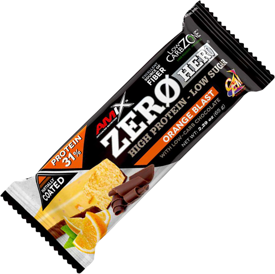 Amix Zero Hero 31% Protein Bar 65 g tropikalne mango