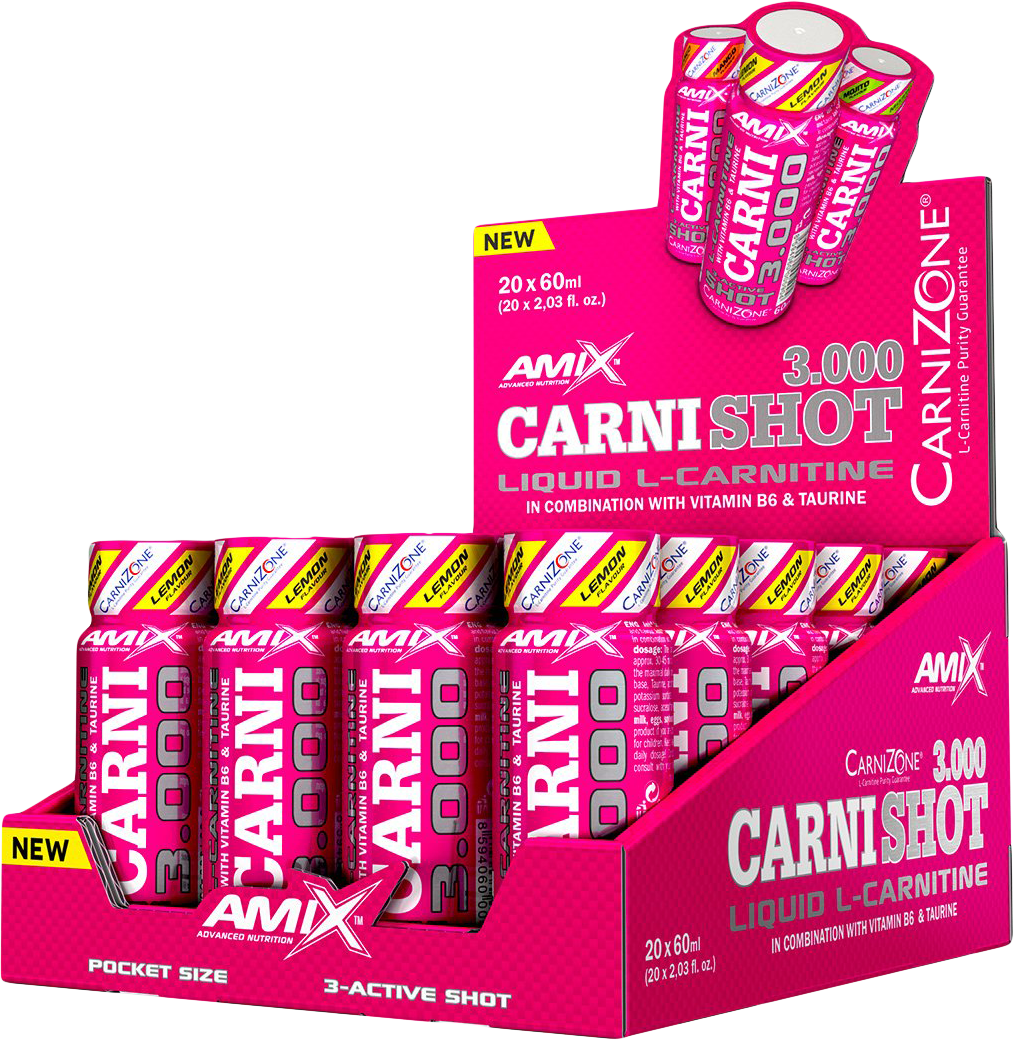 Amix CarniShot 3000 BOX 20 x 60 ml mango