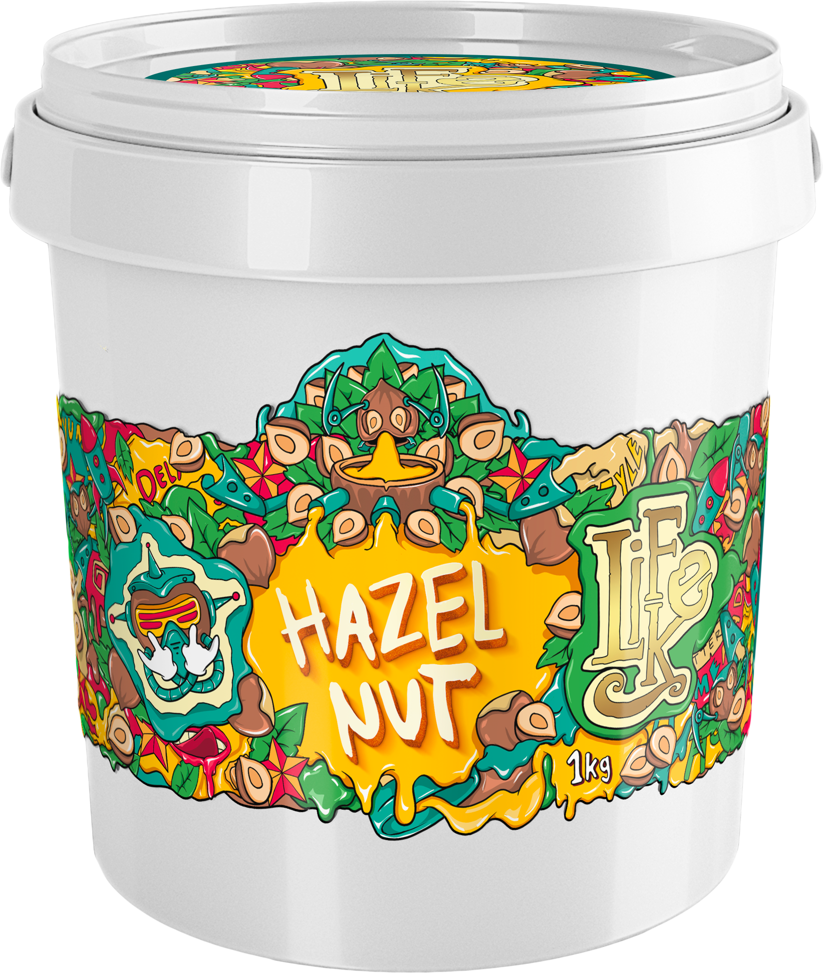 LifeLike Hazelnut Butter 1000 g nocciola