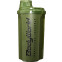 BodyWorld Shaker Challenge Yourself 700 ml vojenská zelená