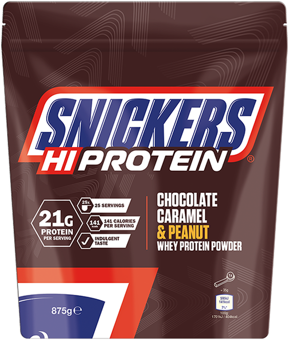 Mars Snickers HiProtein Powder 875 g Snickers (čokoláda-karamel-arašid)