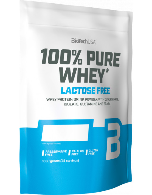 100% Pure Whey Lactose Free 1000 g